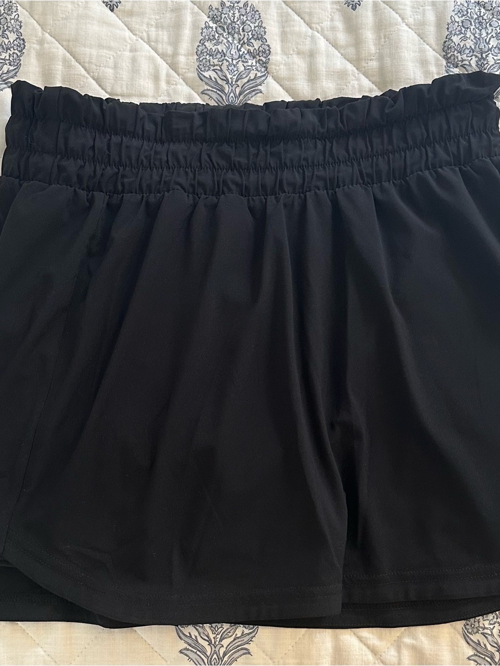 Zella Women's black Elastic Waist Tennis Skort